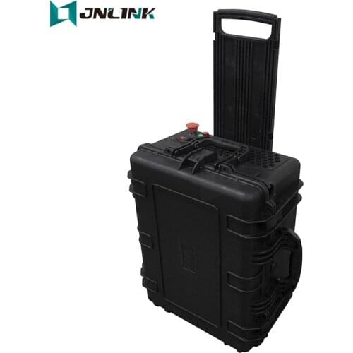 JNLINK Portable fiber laser cleaning machine for metal clean 100W