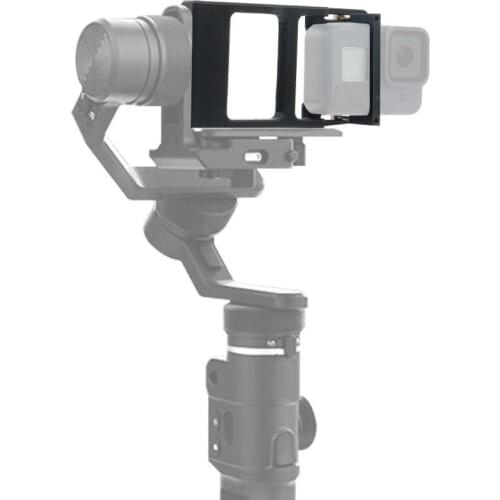 Handheld GimbalSwitch Mount Plate Adapter Clip Board for Gopro 8 Black Action Camera 3D Printed Accessory