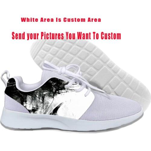 Splashed Paint Casual Shoes Summer Shoes Men Short Printed 3D Sneakers 2019 Lightweight-Breathable Custom DIY High-Top Sneakers