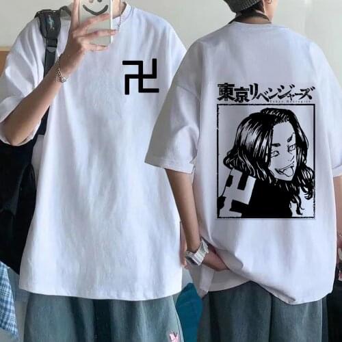 2021 Hot Japanese Anime Tokyo Revengers T Shirt Men Funny Manga Graphic Tees
