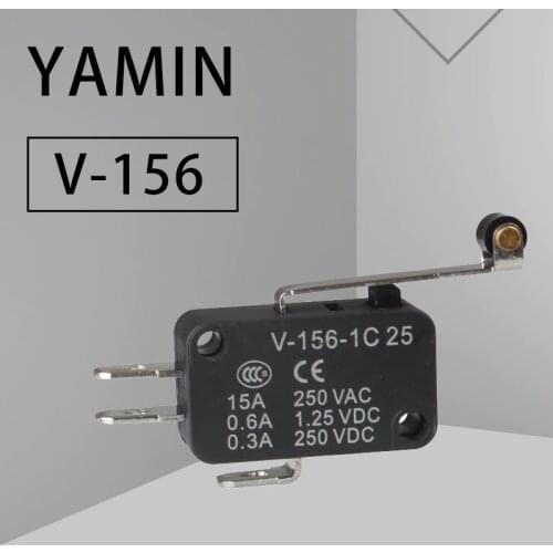 Micro switch Long Hinge Lever Momentary Micro cnc Limit Switch for cnc router V-156-1C25