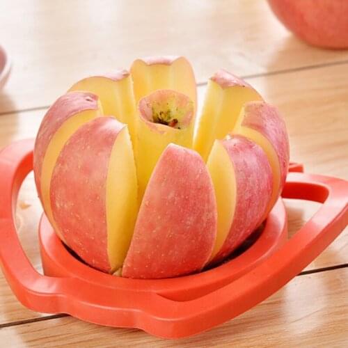 Kitchen Assist Multifunction Cut Apple Slicer Cutter Pear Fruit Divider Tool Comfort Handle for Kitchen Apple Peeler