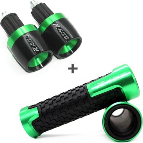 Motorcycle Handlebar Grips Ends Handle Bar Cap End Cap Plug For Kawasaki Ninja 400 Ninja400 Z400 2018 2019 2020 2021 2022