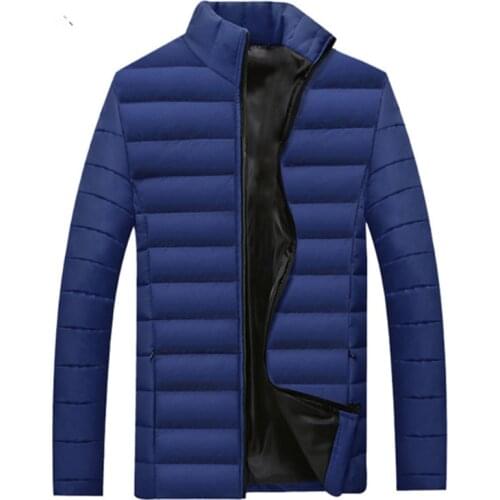 2020 Winter New Mens Korean Style Slim Fit Casual Plus Size Warm Cotton Jacket Casaco Jaqueta Masculina Baggy Kleding Invierno