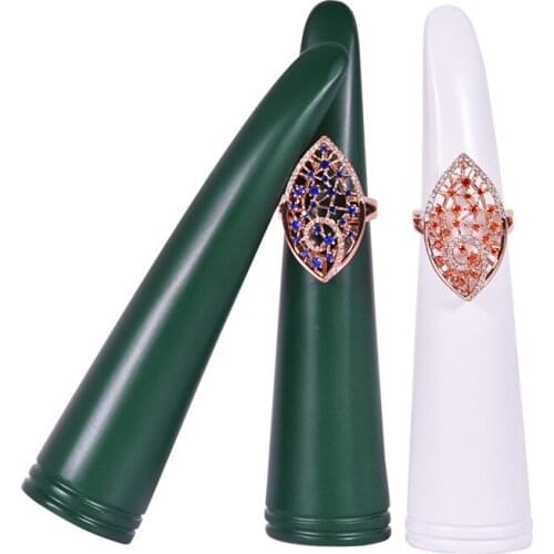 New product ring display rack resin baking varnish storage rack window display props jewelry display