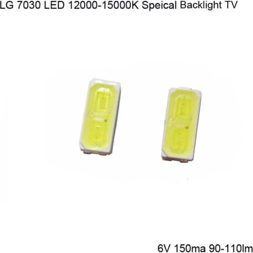 Original 7030 SMD LED 6V Cool White TV Application Fast Delivery