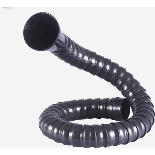 75mm Industrial Dust Removal Ventilation Exhaust Equipment Bamboo Pipe Arm Smoking Duct for Fume Extractor Welding 0.8m-2.5m