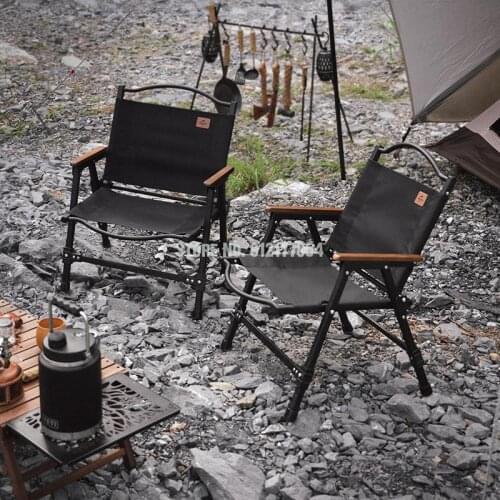 Fishing Folding Chair Outdoor Aluminum Alloy Portable Kermit Chair Camping Picnic Chair