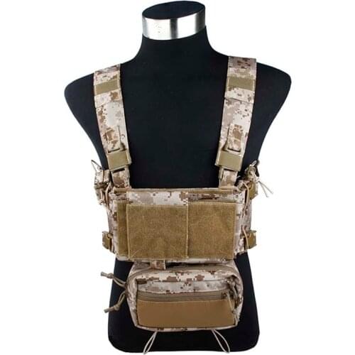TMC Lightweight Multicam Tactical Vest SS Modular Chest Rig Set Chest Hanging MC 500D Multicam Cordura