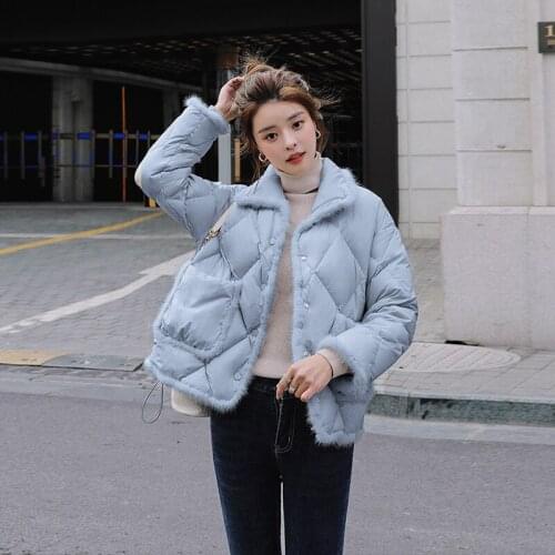 UHYTGF Women's Parkas With Fur