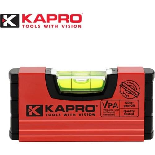 KAPRO High Precision bubble level 246 inclinometer Micro-precision Portable Mini pocket Spirit level Handy Level with magnetic