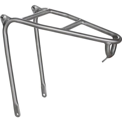 Titanium alloy Rear Rack for Brompton Bicycle & Super Lightweight Titanium alloy easywheel for Brompton