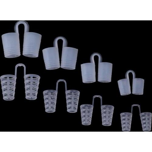 1PC/4Pcs/8Pcs Anti Snore Apnea Nose Clip Anti-Snoring Breathe Aid Stop Snore Device Sleeping Aid Equipment Stop Snoring