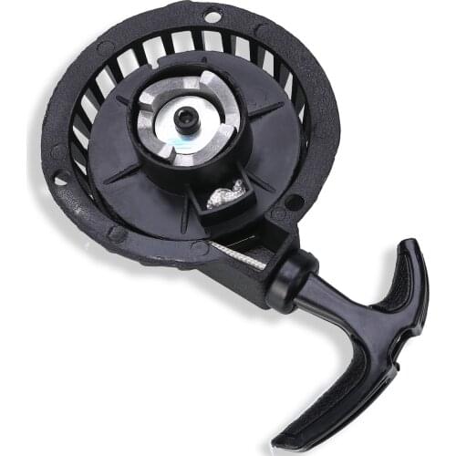 1PC Black 49cc Mini Moto Pullstart Pull Start For Minimoto Quad Dirt Pocket Racing Bike Engine Accessories