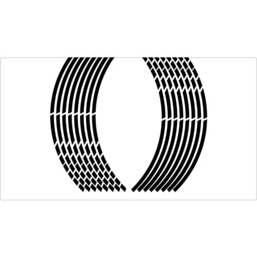 18 inch car modeling motorcycle steel ring wheel sticker decal for HONDA CBR650F CB650F CBF1000 VF750S SABRE VFR750 VFR800 F