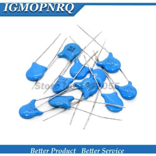 20pcs High voltage Ceramic Capacitor 2KV 15PF 22PF 100PF 120PF 150PF 220PF 330PF 470PF 680PF 1NF 2.2NF 3.3NF 4.7NF 10NF