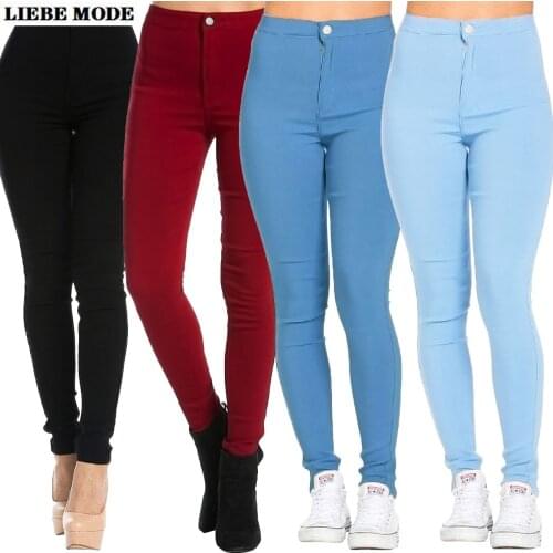 Black Pencil Pants Women Skinny High Waist Stretch Legging Autumn Casual Womens Full Length Trousers Female Y2k Pantalon Femme
