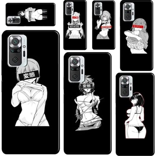 Sugoi Senpai Anime waifu For Xiaomi Redmi Note 10 9 Pro 8T 9S Note 7 8 Pro Case For Redmi 9 7A 8A 9A 9C 9T Cover