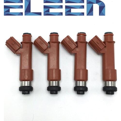 Deleen 4pcs 23250-21060 Rebuild Fuel Injectors For Yaris Ncp90 Ncp92 2Nzfe 2005-2013 Car Accessories