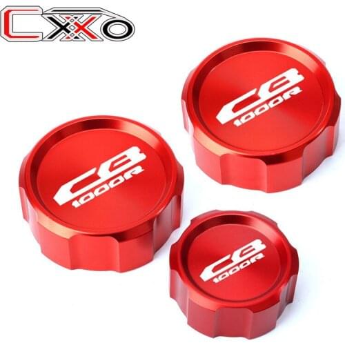 For HONDA CB 1000R CB1000R 2009-2016 2014 2015 Motorcycle CNC High quality Front & Rear Brake Fluid Reservoir Cap Cylinder cove