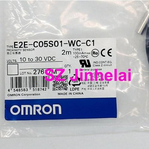 OMRON E2E-C05S01-WC-C1 Authentic original Proximity switch Proximity sensor 10-30VDC 2M