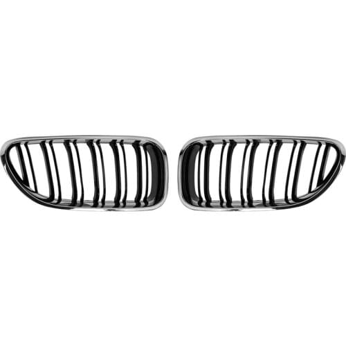 1Pair Front Kidney Grilles 51137211921 51137211922 51137212849 For-BMW 6 Series F06 F12 F13 12-16 Auto Replacement