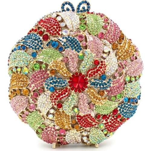 Woman wedding party birthday Christmas present gift bag for women girl clutch purse wallet shoulder bag handbag crossbody box