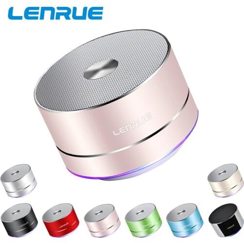 Portable LEDWireless Bluetooth Speaker Enhanced Stereo Mini Subwoofer ,built-in microphone AUX/TFcard supported /upgrade version