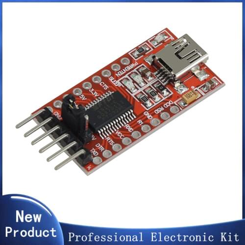 FT232RL FTDI USB 3.3V 5.5V to TTL Serial Adapter Module for Arduino FT232 Mini Port