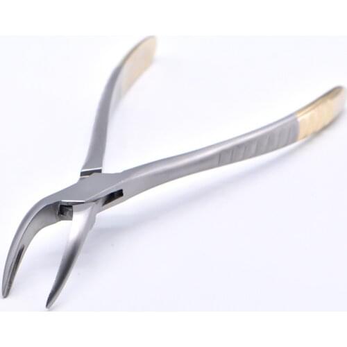 Dental Root Fragment Minimally Invasive Tooth Extraction Forcep Tooth Pliers Dental Instrument Curved Maxillary Mandibular Teeth