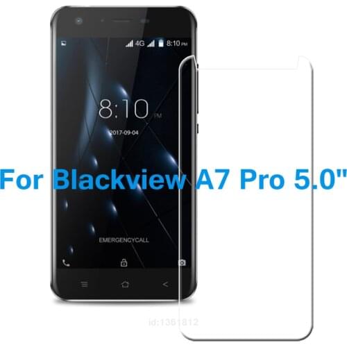 Blackview A7 Pro Tempered Glass Screen Protector For Blackview A 7 Pro Glass Transparent Phone Screen Protector Film 5.0 inch