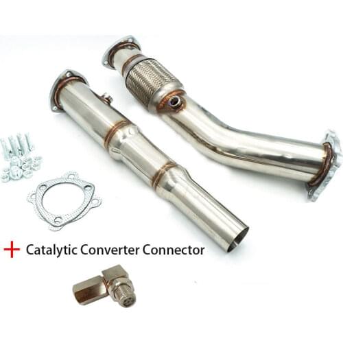 3inch 76mm Turbo Down Pipe For 1999-2005 VW Golf GTI Jetta Beetle 1.8T MK4