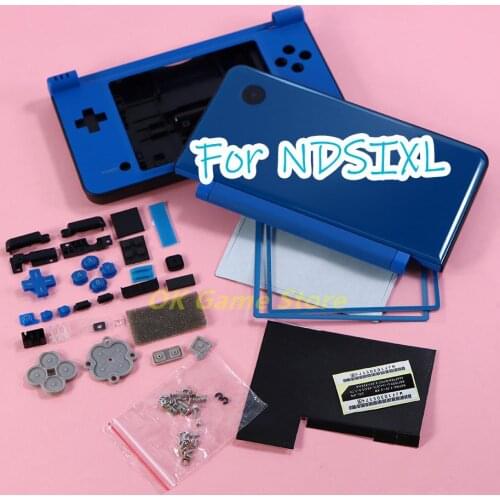 1set Complete Full Housing Cover Shell Case for Nintend NDSi XL/LL Console Shell with Button kits Replacement For NDSIXL LL