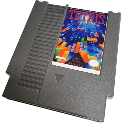Tetris- Game Cartridge For NES Console 72 Pins 8bit Single card