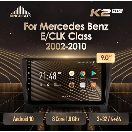 KingBeats Android 10 Octa-Core head unit HU 4G in Dash Car Radio Multimedia Video Player Navigation GPS For Mercedes Benz E Class S211 W211 CLS Class C219 2002 - 2010 no dvd 2 din Double Din Android Car Stereo 2din