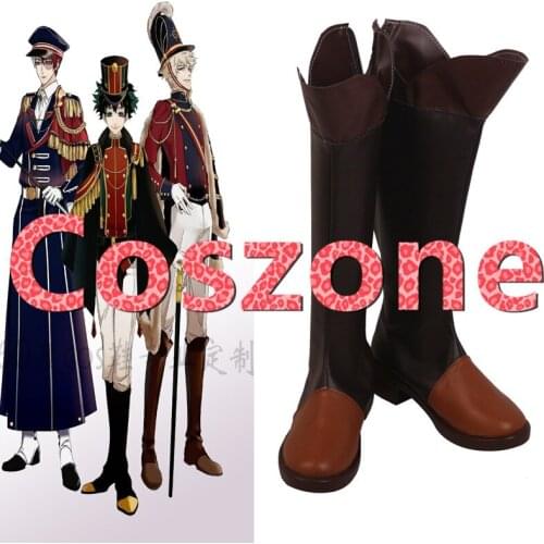 My Hero Academia Military Uniform Izuku Midoriya Bakugou Katsuki Cosplay Shoes Boots Halloween Cosplay Costume Accessory