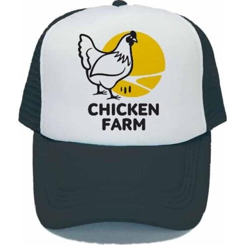 Funny Farm Farmer Chicken Mens Winter Baseball Cap Poultry Farm Peaked Caps Women Hennery Offer Fresh Eggs Hip Hop Hats YY321