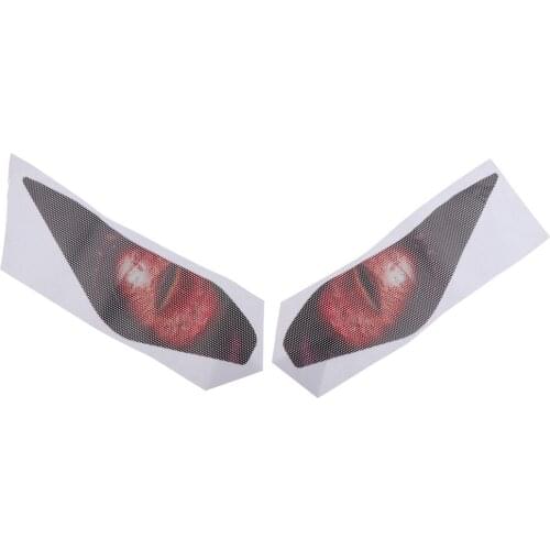 Motorcycle Eyes Headlight Sticker Decals Protection Cover Fit for kawasaki