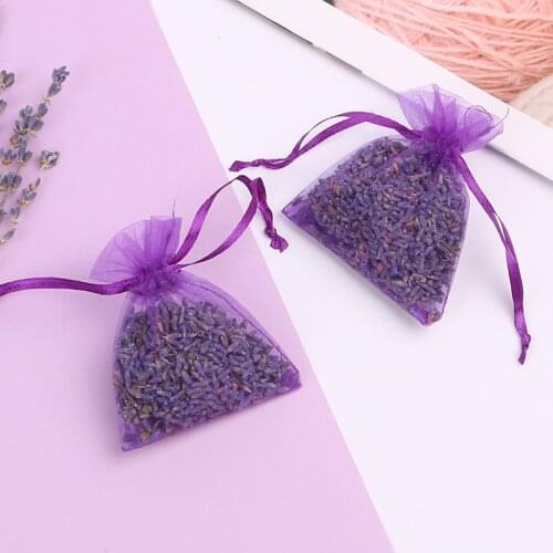 Natural Lavender Bud Dry Flower Sachet Bag Car Room Aromatic Air Refresh Desiccant Home Fragrance Sachets Moth &Mildew 5G