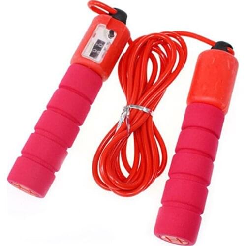 Newly Jump Rope with Counter Automatic Counting Heavy Duty Jumping Rope Press to Reset Adjustable Length for Kids Adults