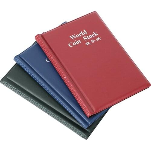 Coin Holder Albums Gifts 120 Pockets Coins Collection Album Book Mini Penny Coin Storage Bag Collecting Money Organizer