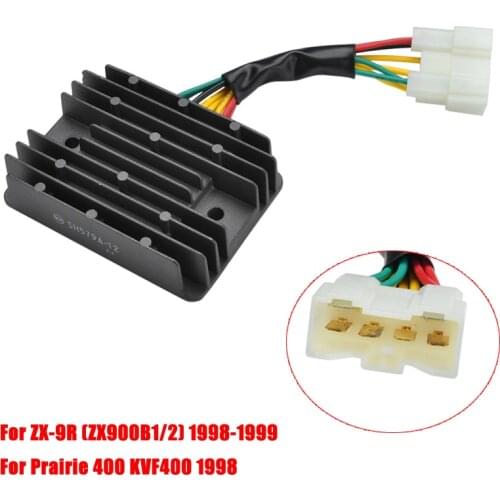 Voltage regulator rectifier For Kawasaki ZX-9R ZX900B1/2 ZX9R ZX 9R 900B1 900B2 1998 1999 Prairie 400 KVF400 KVF400 KVF-400