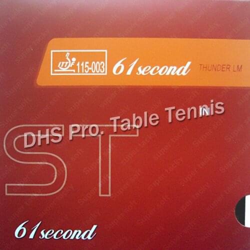 61second LM Pips in Table Tennis Rubber Sponge 1.0mm-2.2mm