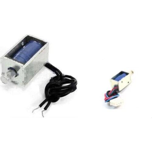 1pc solenoid door lock G0420L-05A09 small pull solenoid, snap ring groove can be directly hooked