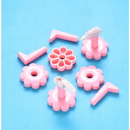 Nail club exercise rack removable nail plate display exercise rack set display rack