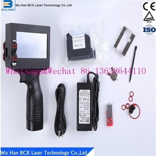 High Efficiency handheld Inkjet Printing Machine For Plastic Bottle for hot sale