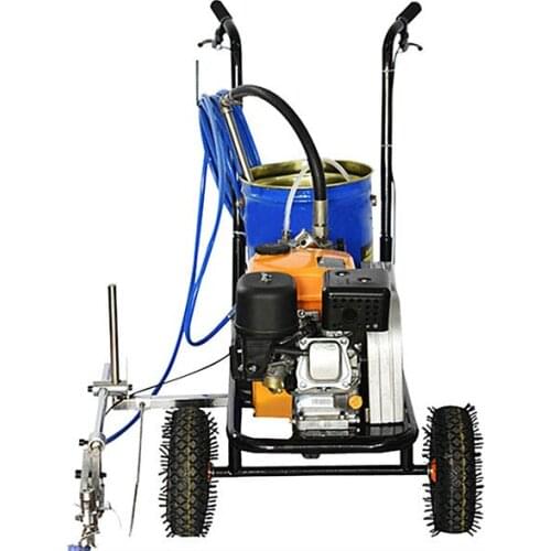 Wide Application Manual Cold Airless Spraying Painting Road Marking Machine