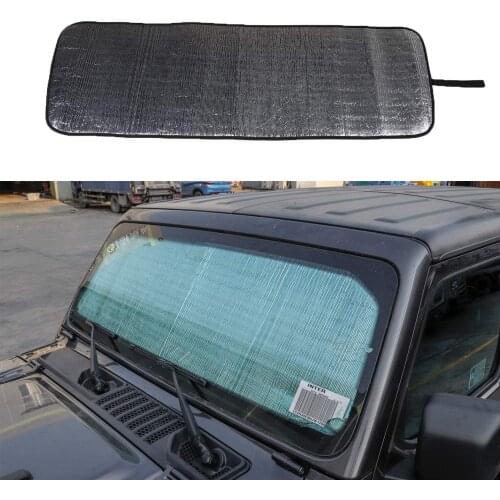 Car Sun Shade UV Protection Curtain Car Sunshade Window Windscreen Sun Visor Summer Protection Window Film New for JEEP JL 2018
