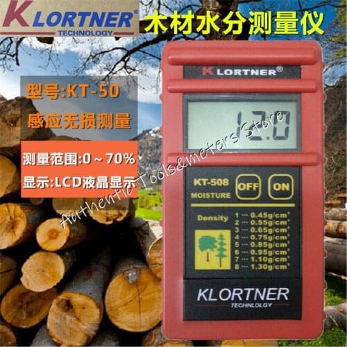 Wood Moisture Meter KT-508 Inductive Wood Moisture Meter Moisture Content Detector Moisture Meter