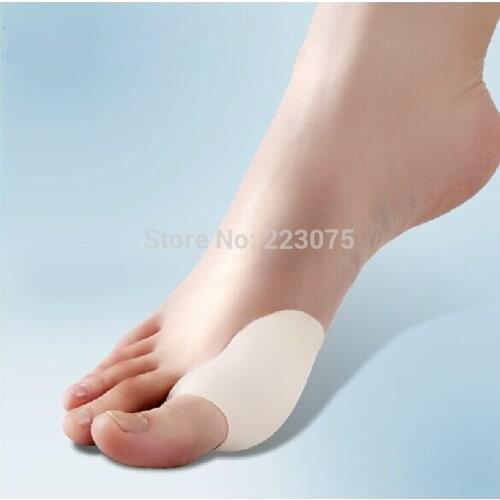 Silicone Gel Foot Toe Separator thumb valgus protector Bunion Adjuster 50 pairs/lot Hot